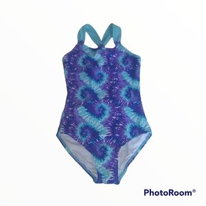 4/$25 Girl 1 Piece Swimsuit Size Medium 7/8